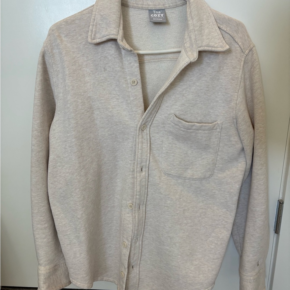 TNA Cozy Fleece in Oatmeal